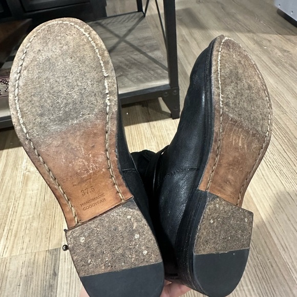 Rag & Bone leather moto boots good condition size 7.5 - Picture 7 of 8